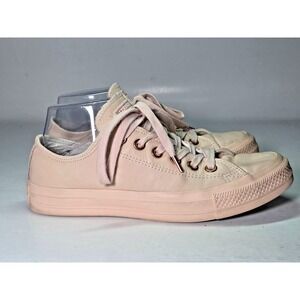 Converse Chuck Taylor Women's Sneakers Size 7.5 EU 38 Pink Coral Leather Shoes